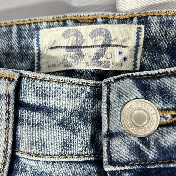 FREE PEOPLE THUNDERBIRD FLARE JEANS IN PURPLE NEW NWT - Picture 11 of 11